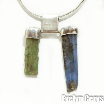 pandantiv kianit 2 culori