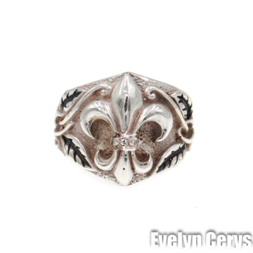 Inel masiv crin francez