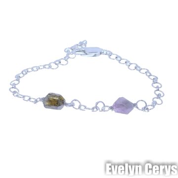 Bratara doua turmaline