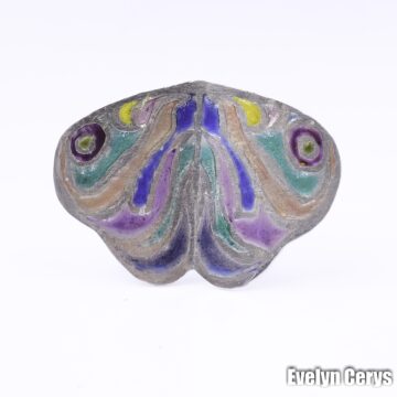 Inel fluture emailat